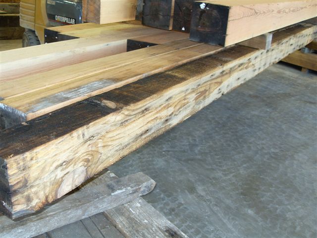 B-S Pine Timbers - Skipped Face